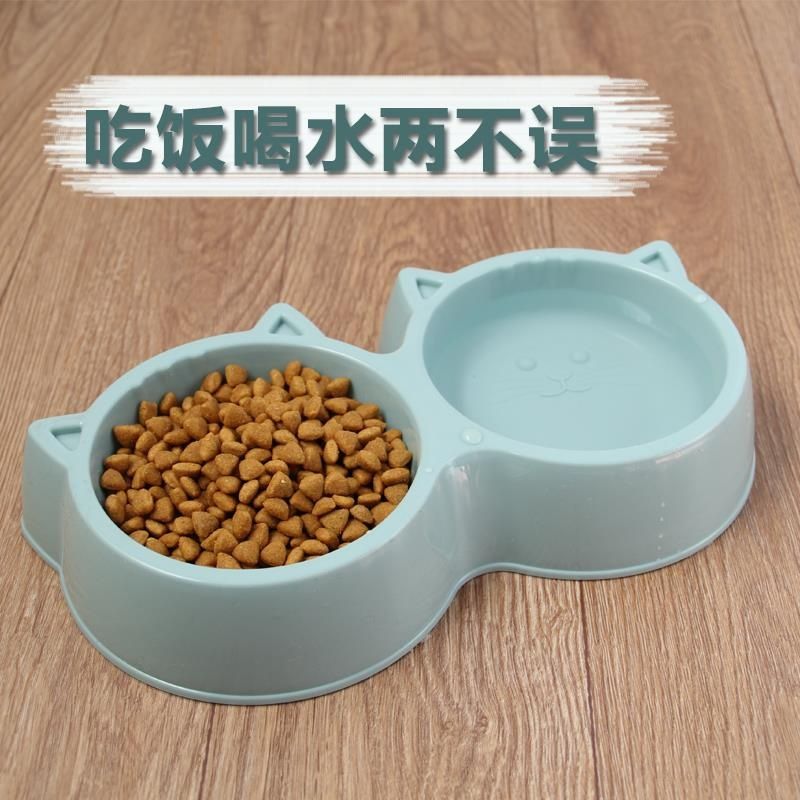 clearance  rice bowl dog rice bowl automatic drinking water integrated  eating bowl bowl good-looking internet celebrity kitten special offer