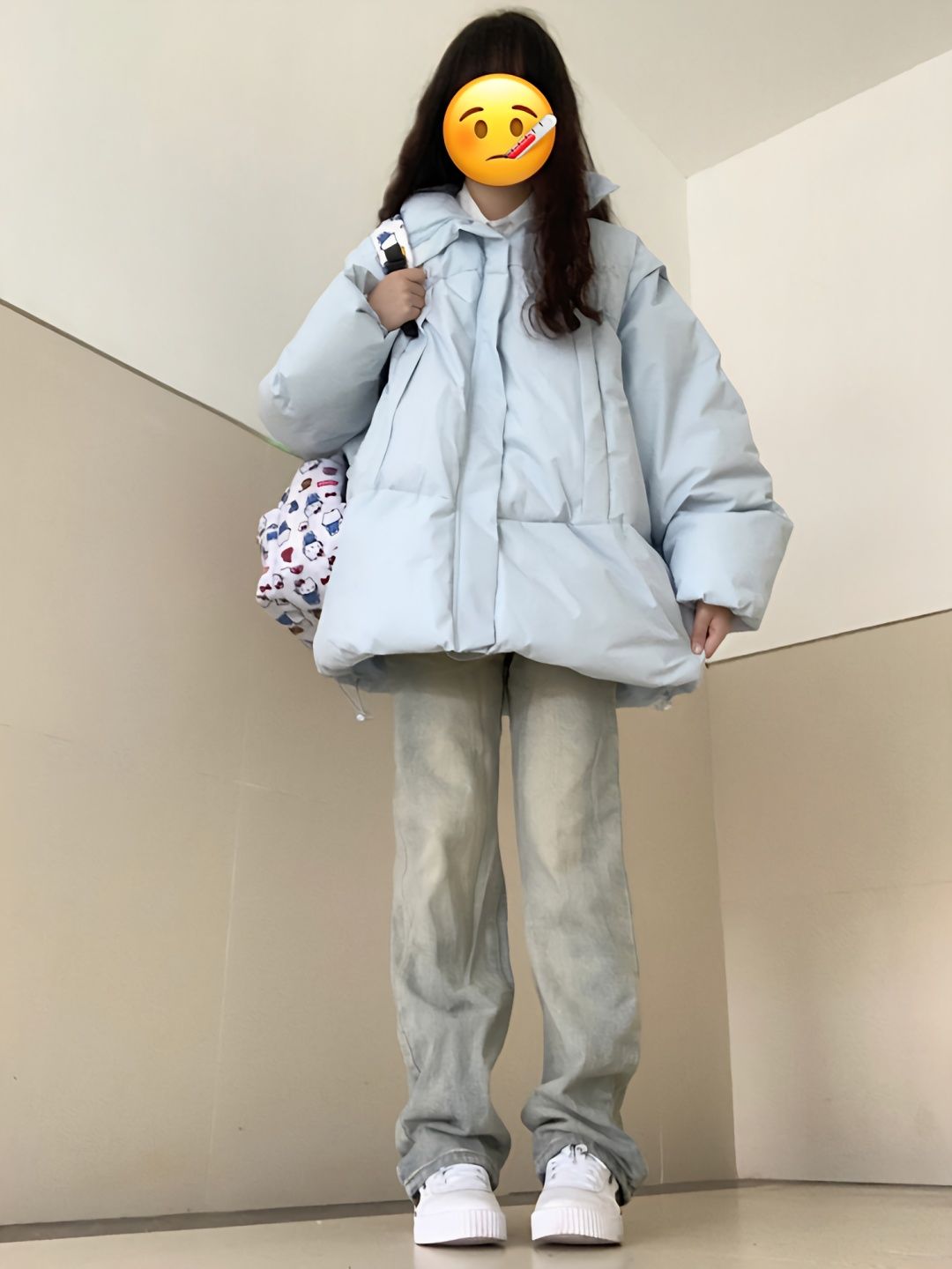 高腰彈力復古高檔水洗牛仔褲女高街直筒修身顯瘦夏季薄款闊腿褲子