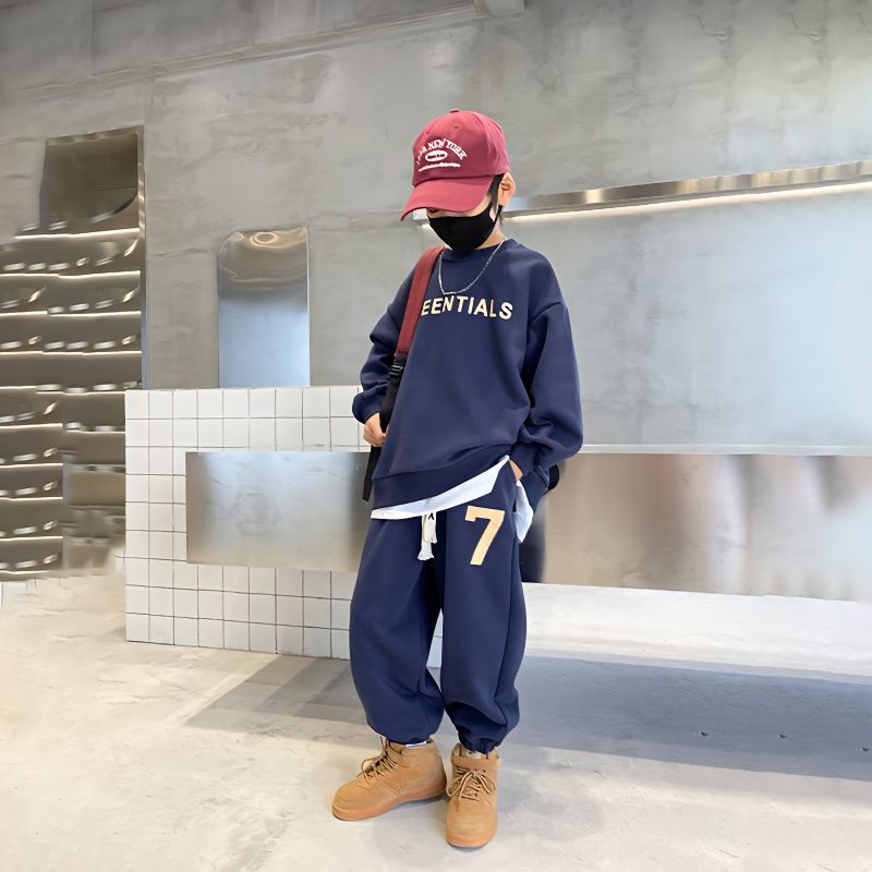 男童春秋裝套裝2023新款帥氣中大兒童衣服春季運動洋氣網紅春款潮