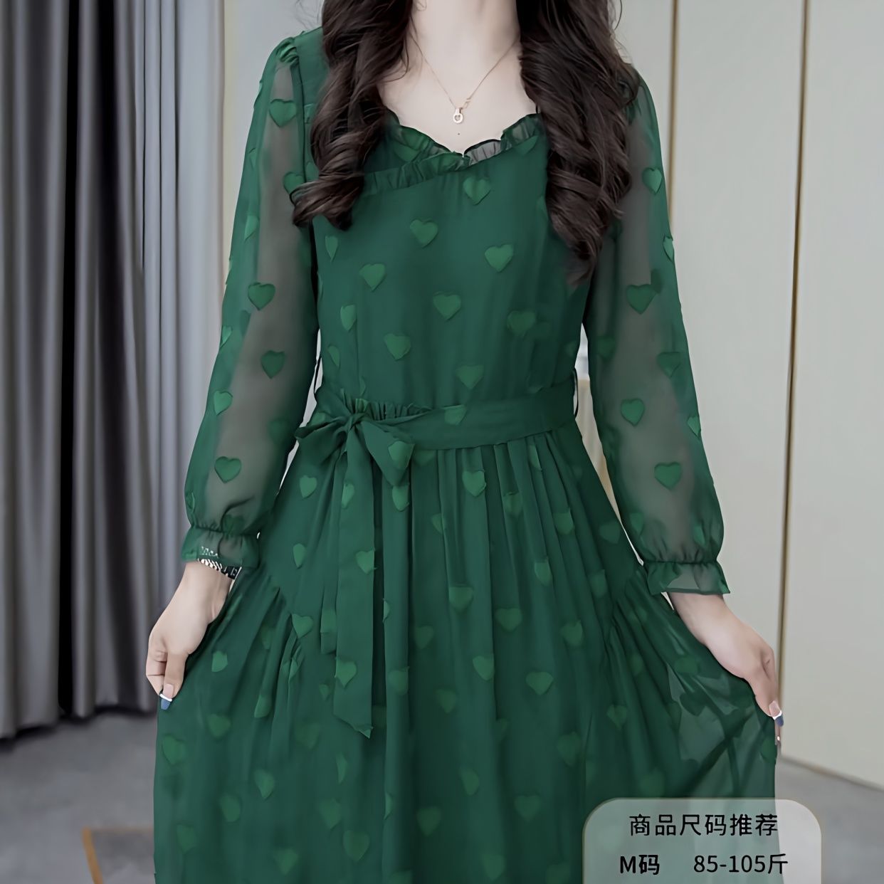 雪莉紗刺繡剪花連衣裙2023新款女裝春夏修身高檔洋氣法式時尚裙子