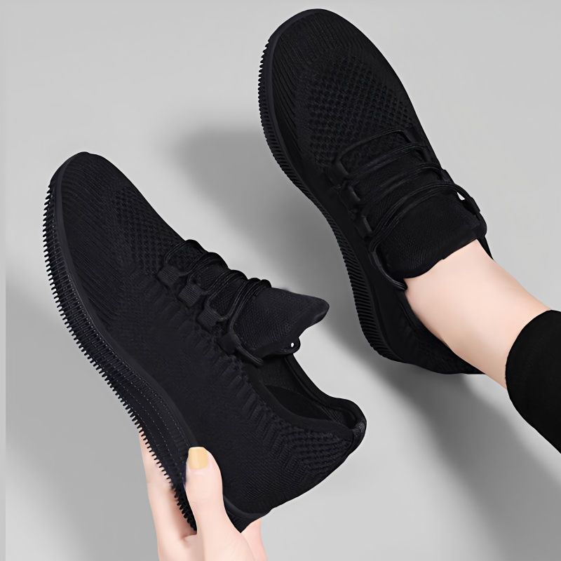 Solas macias antiderrapantes para trabalho de cozinha, pé de longa duração, não cansativo, sapatos velhos de pano de Pequim, primavera feminina e_voghion.com