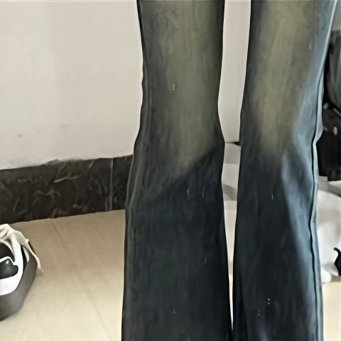 復古闊腿牛仔褲女高腰顯瘦寬鬆顯高修身新款辣妹顯高直筒拖地褲子