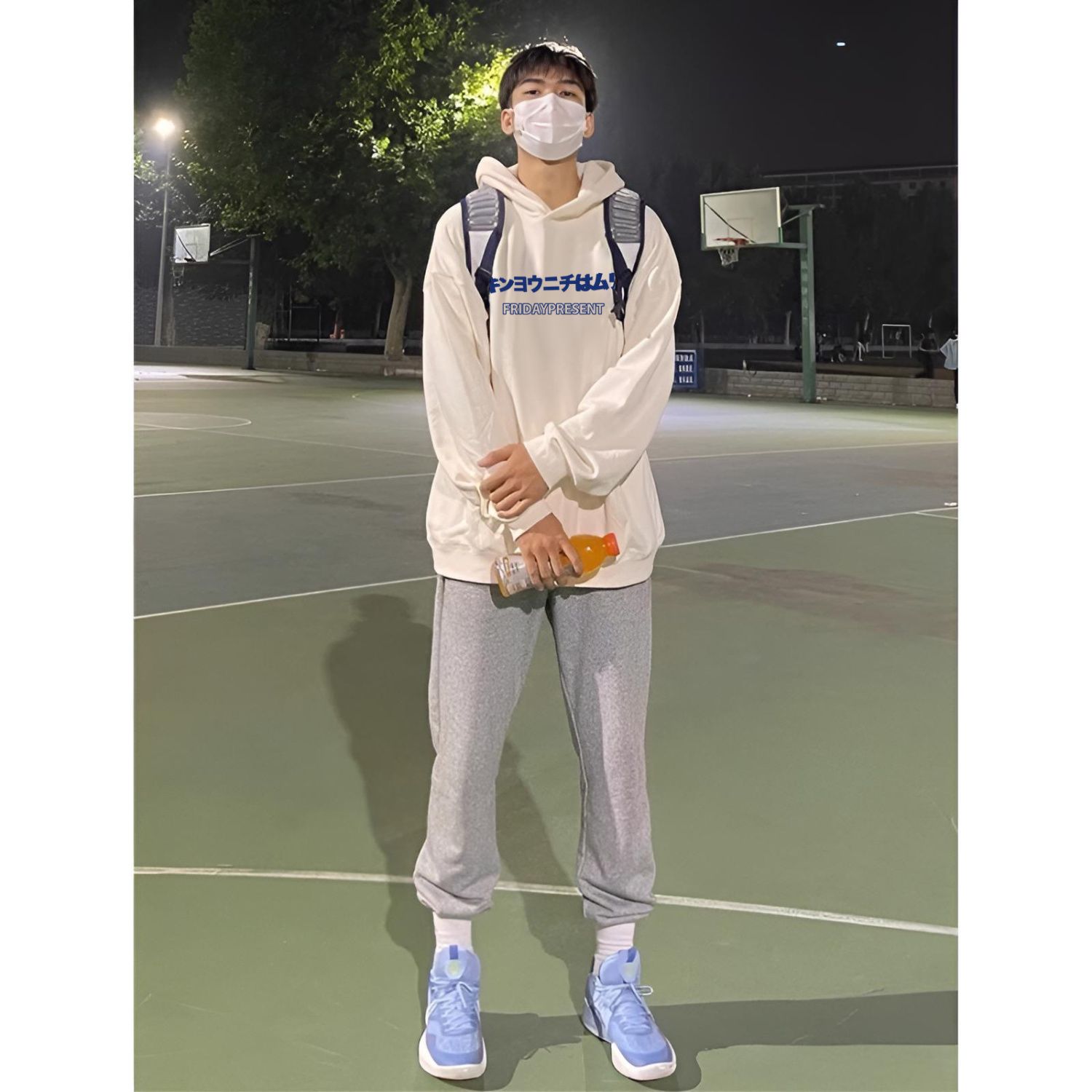 秋冬保暖連帽衛衣男女冬季加絨加厚美式簡約寬鬆顯瘦情侶外套ins