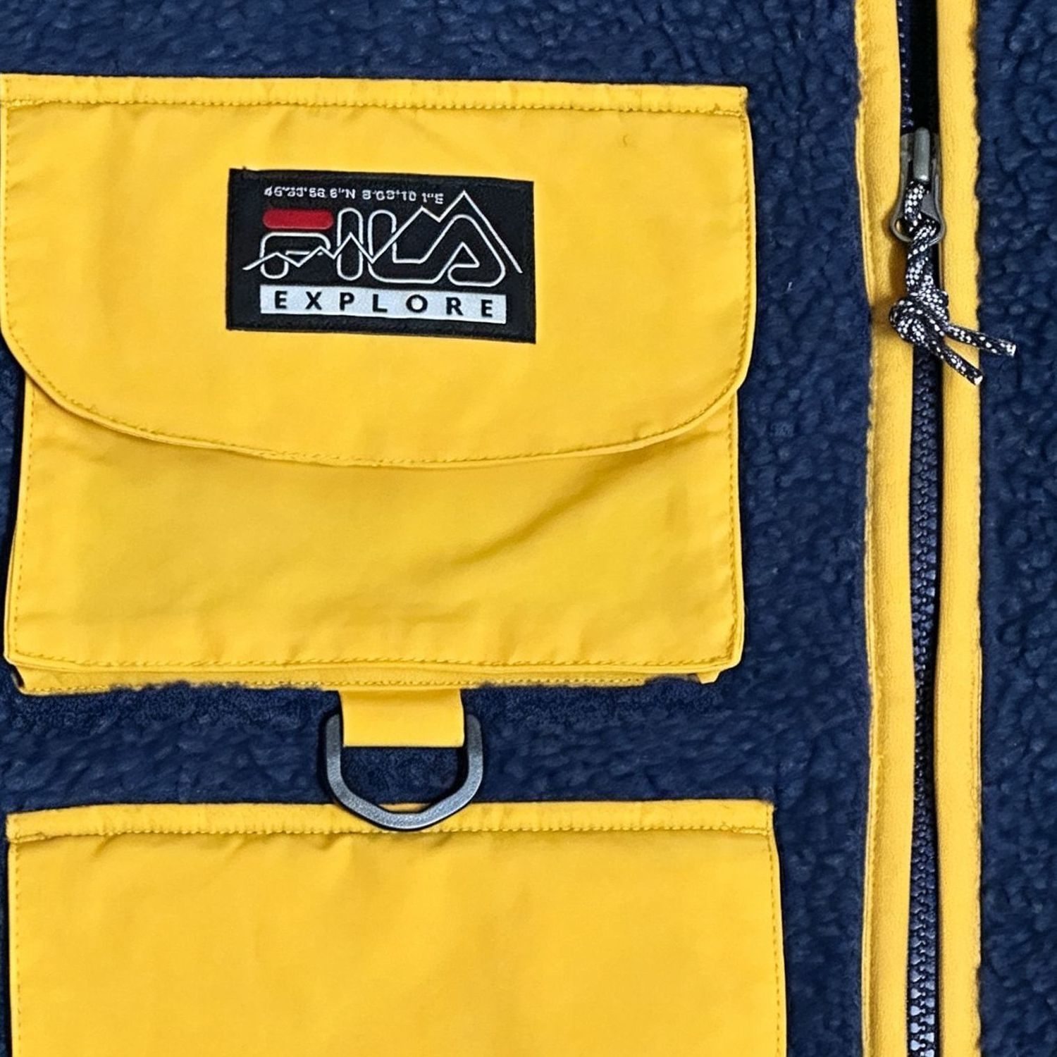 FILA/斐乐  正品男女同款外穿外套夹克立领休闲加绒加厚小众高档 图片 4