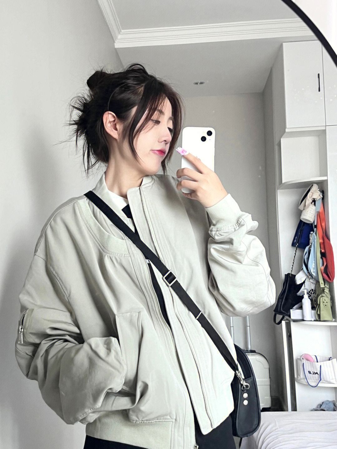 飛行員夾克設計感小眾街頭棒球服男女2024春秋新款美式復古外套潮