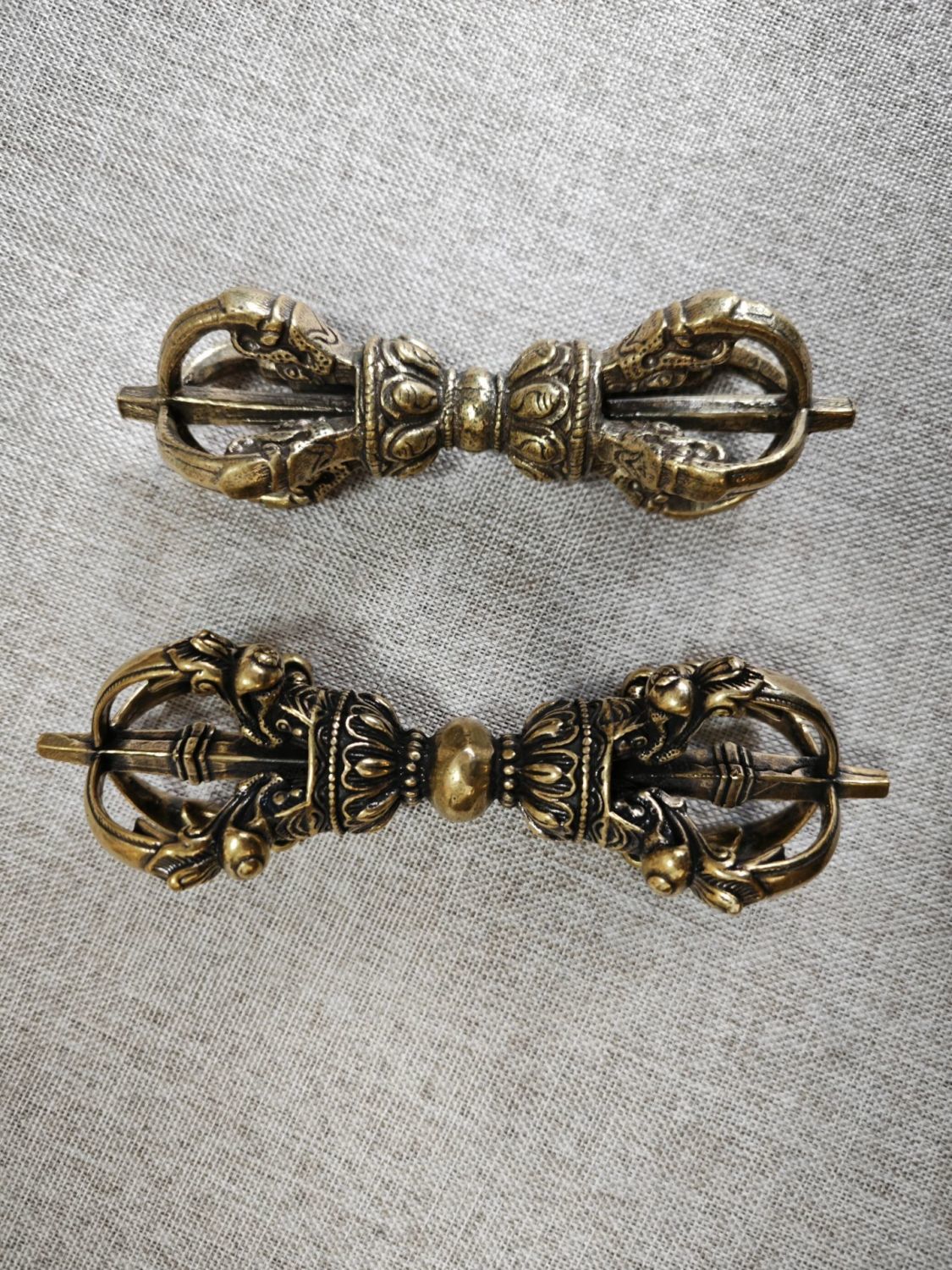 Butter Lamp Set - Brass 3 Pieces detail 8
