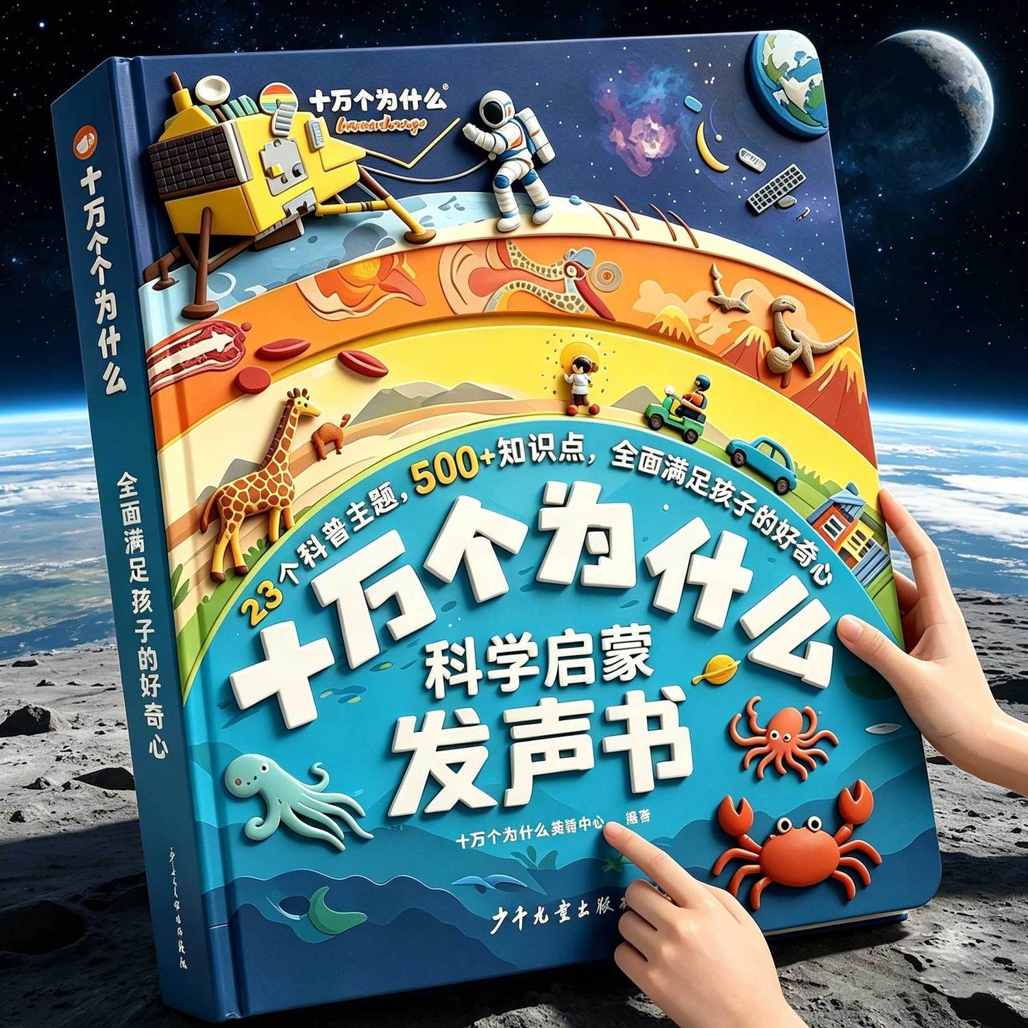 会说话的十万个为什么点读发声书3到6岁幼儿童早教启蒙百科全书