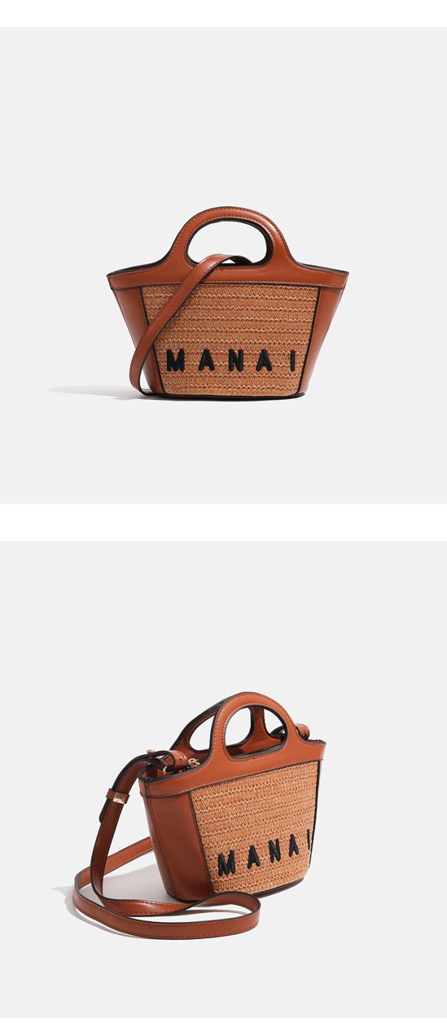 CHARHP&KEJNT Borsa a tracolla da spiaggia estiva in paglia per donna, borsa a tracolla singola intrecciata di alta qualità_voghion.com