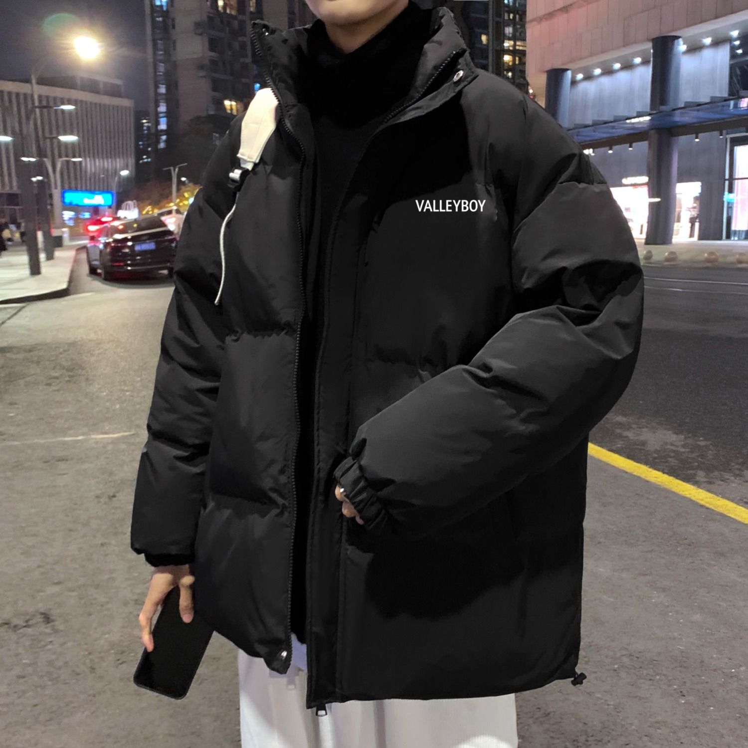 棉衣男冬季加厚2023年新款麵包服港風ins潮寬鬆男生棉襖棉服外套