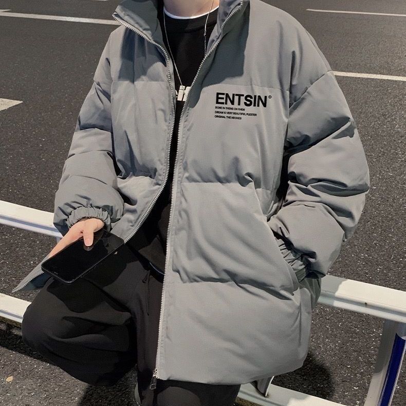 棉服男新款冬季寬鬆潮牌潮流外套韓版潮流棉衣冬裝加厚美式棉襖