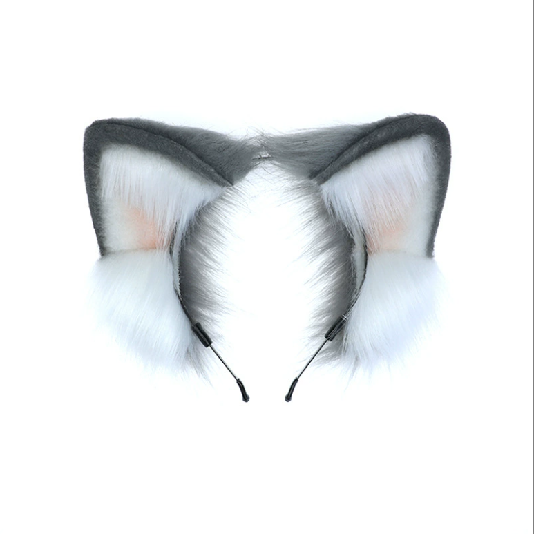 情人节猫耳仿真兽耳猫耳kc发箍lolita甜甜圈糖果呲甜头饰 图片 6