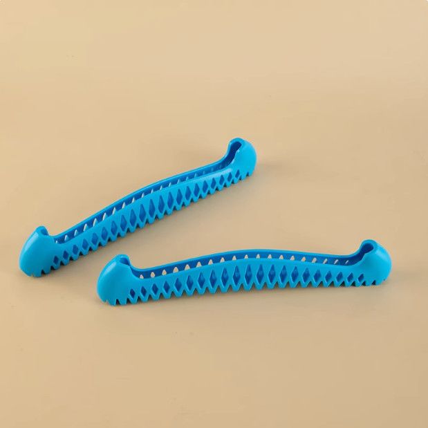Einziehbare elastische Schlittschuhüberzüge für Eiskunstlauf, weiche Kufenüberzüge_voghion.com