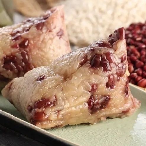 每个100克真空包装熟粽子蜜枣粽原味红豆八宝黑米端午早餐即食
