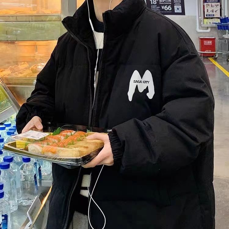美式棉服男士秋冬季新款情侶加厚潮牌棉衣外套保暖麵包棉襖ins潮