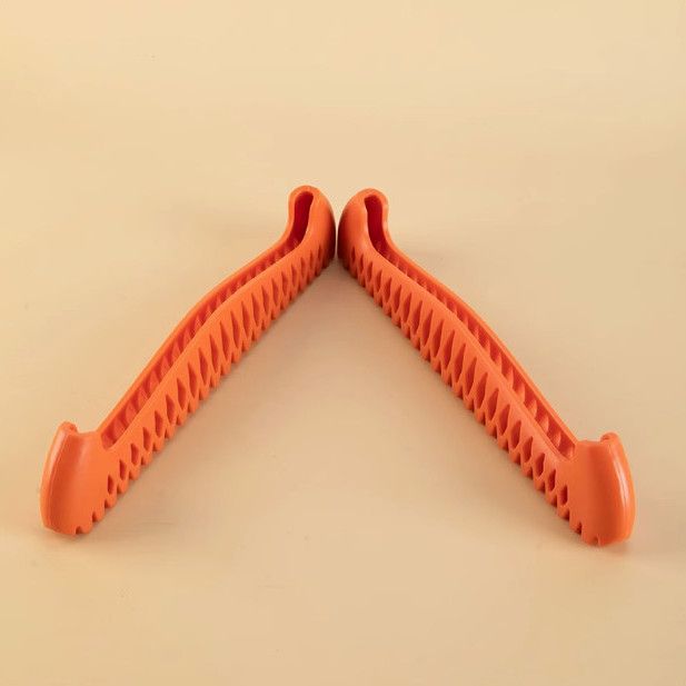 Einziehbare elastische Schlittschuhüberzüge für Eiskunstlauf, weiche Kufenüberzüge_voghion.com