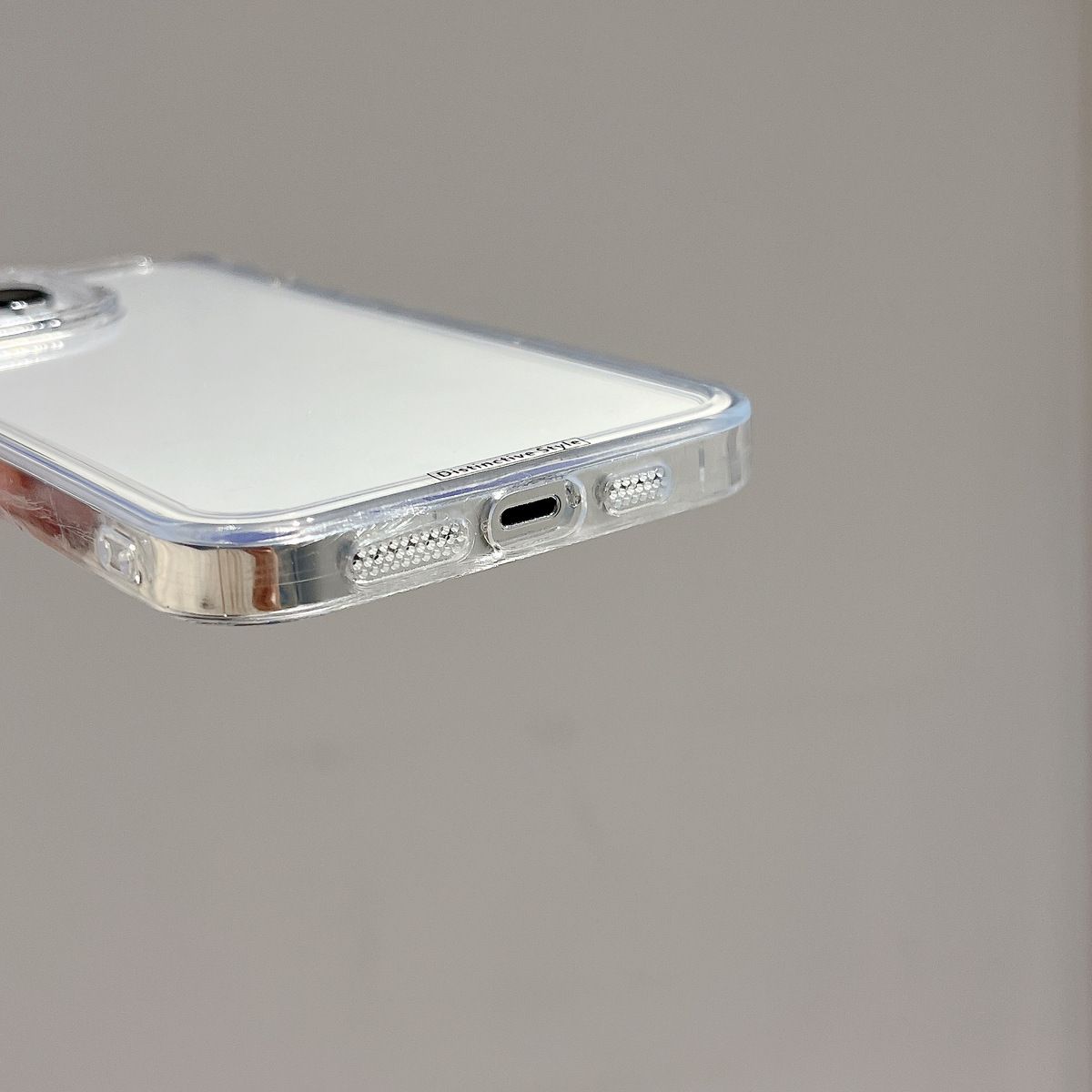 Instagram Wind 15promax Transparent Phone Case iPhone 14 Color Border 13promax Notch_voghion.com