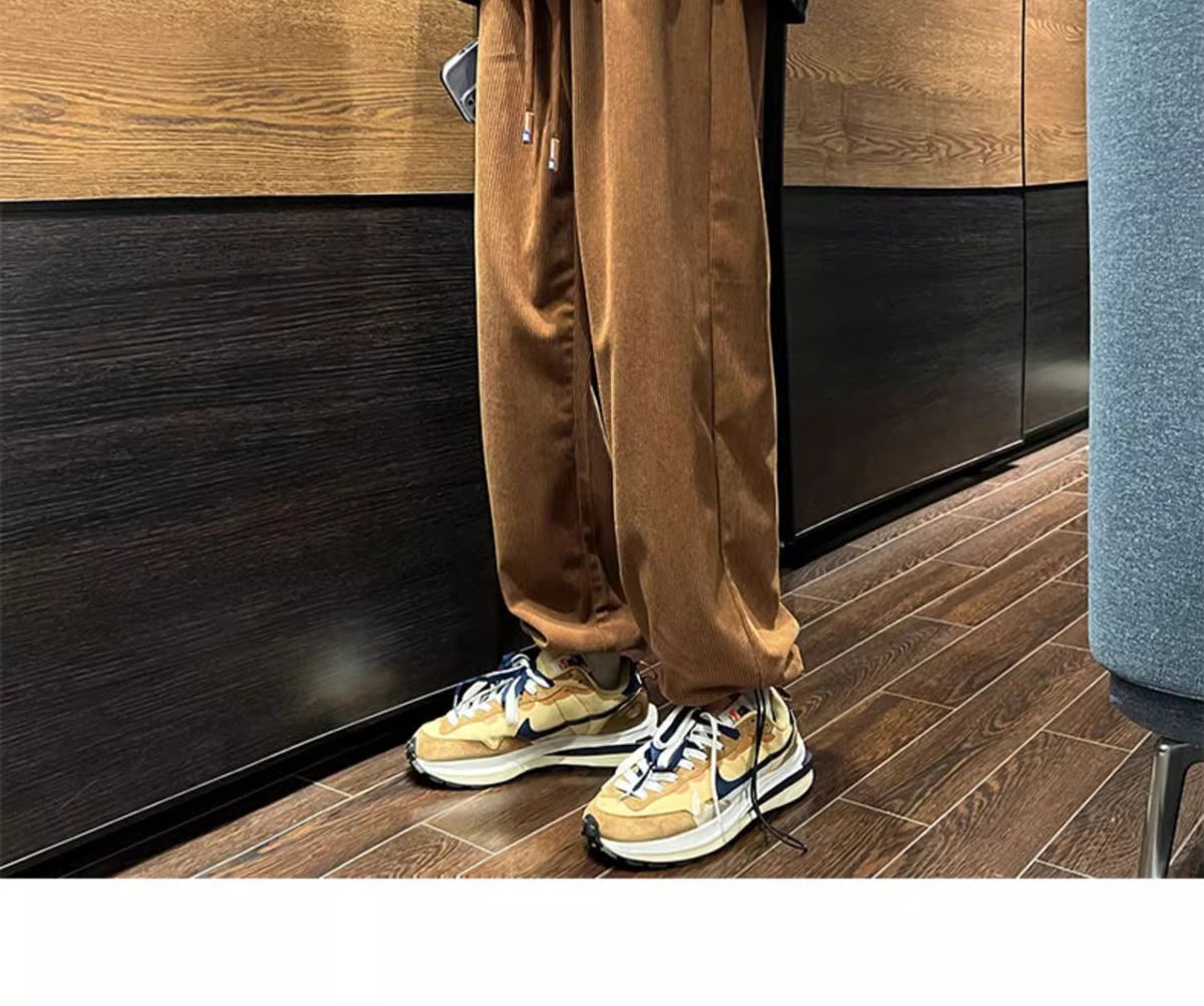 Herren Cordhose Gefüttert Gerade Geschnittene Freizeithose Warm_voghion.com