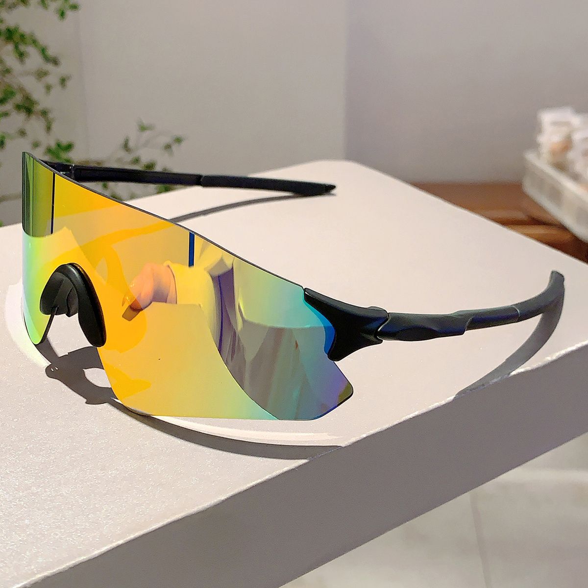 New Marathon Running Colorful Goggles Professional Outdoor Unisex Sports Windproof Sandproof Cycling Mountaineering_desvips.com