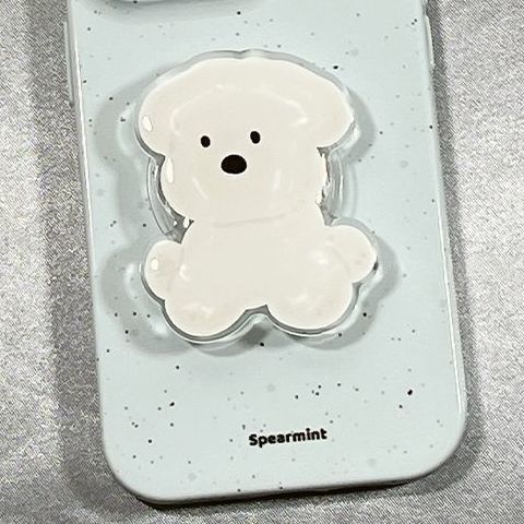 Ins Style Puppy Airbag Stand Retractable Adhesive Desktop Binge-Watching Artifact Cute Trendy Portable Niche_voghion.com