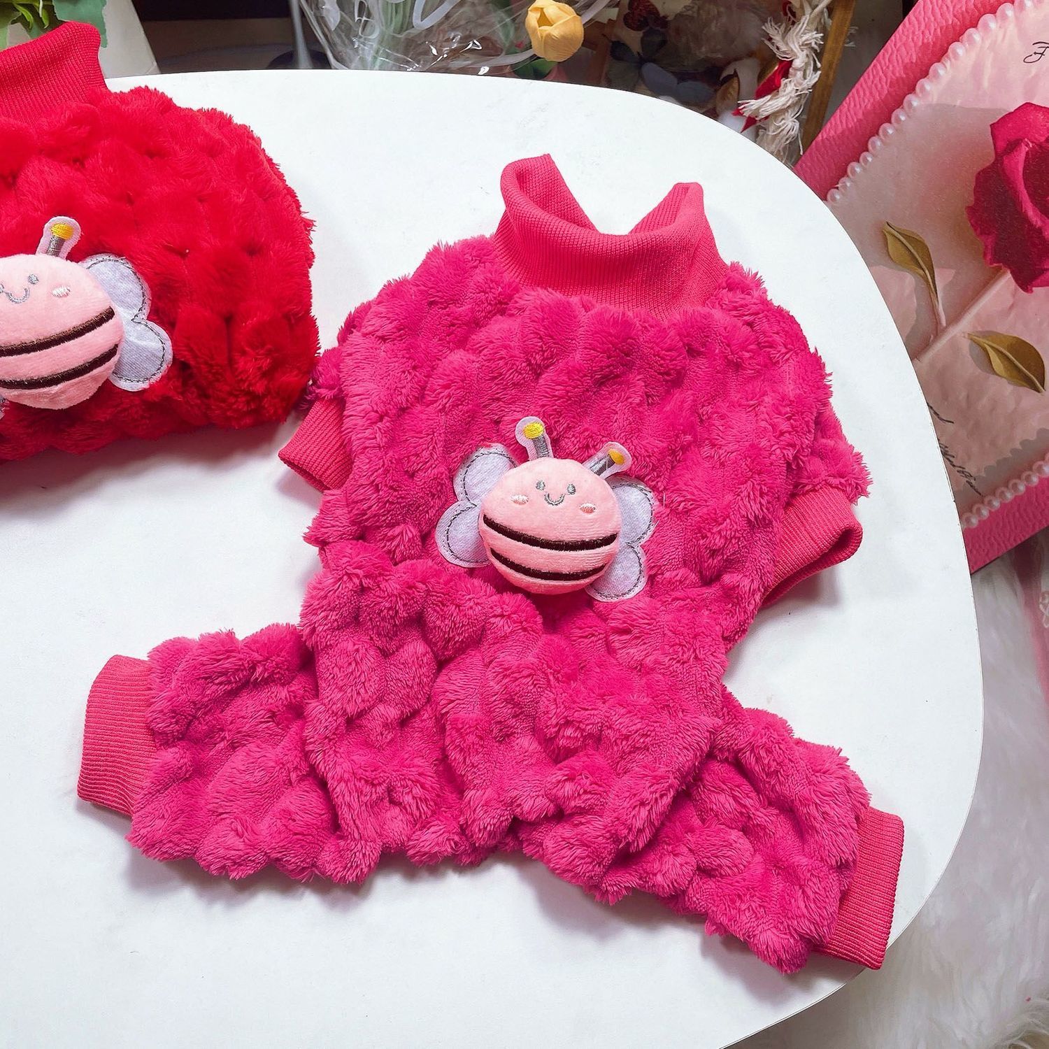 特价防冻防着凉狗狗四脚服加绒保暖泰迪柴犬博美比熊法牛小型犬猫