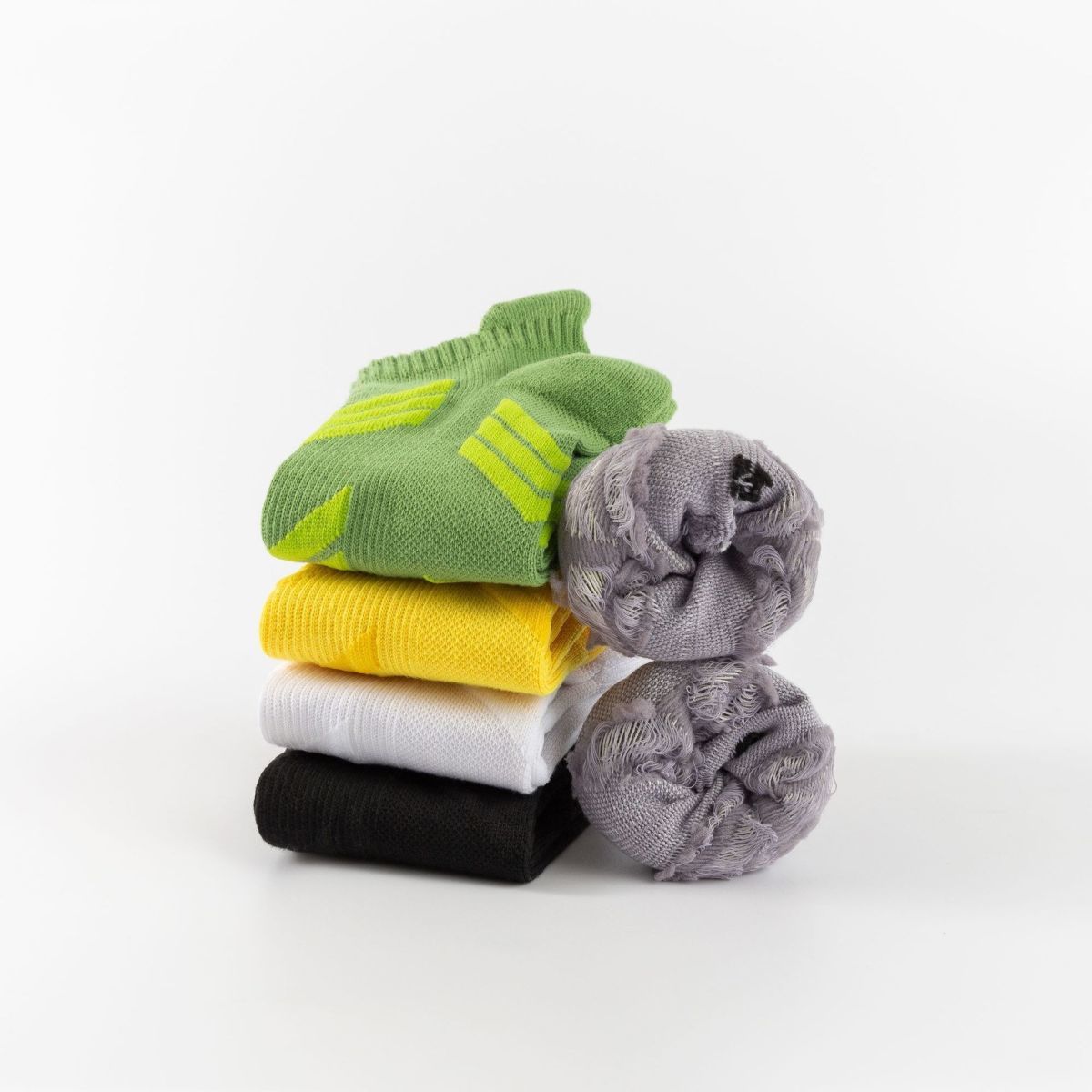 Men's Professional Running Socks Antibacterial Breathable Non-slip_voghion.com