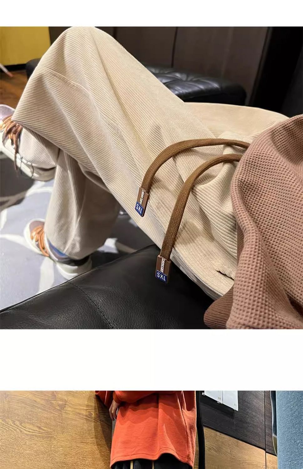 Herren Cordhose Gefüttert Gerade Geschnittene Freizeithose Warm_voghion.com