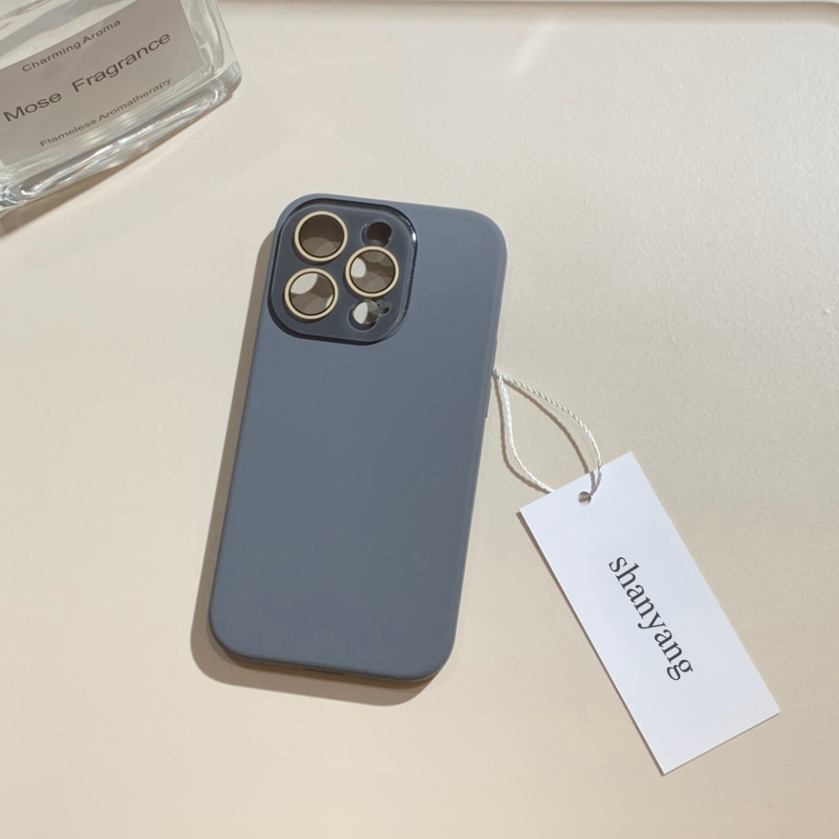 Ins light green liquid silicone 15 Promax phone case simple iPhone 14/13 skin feel matte soft_voghion.com
