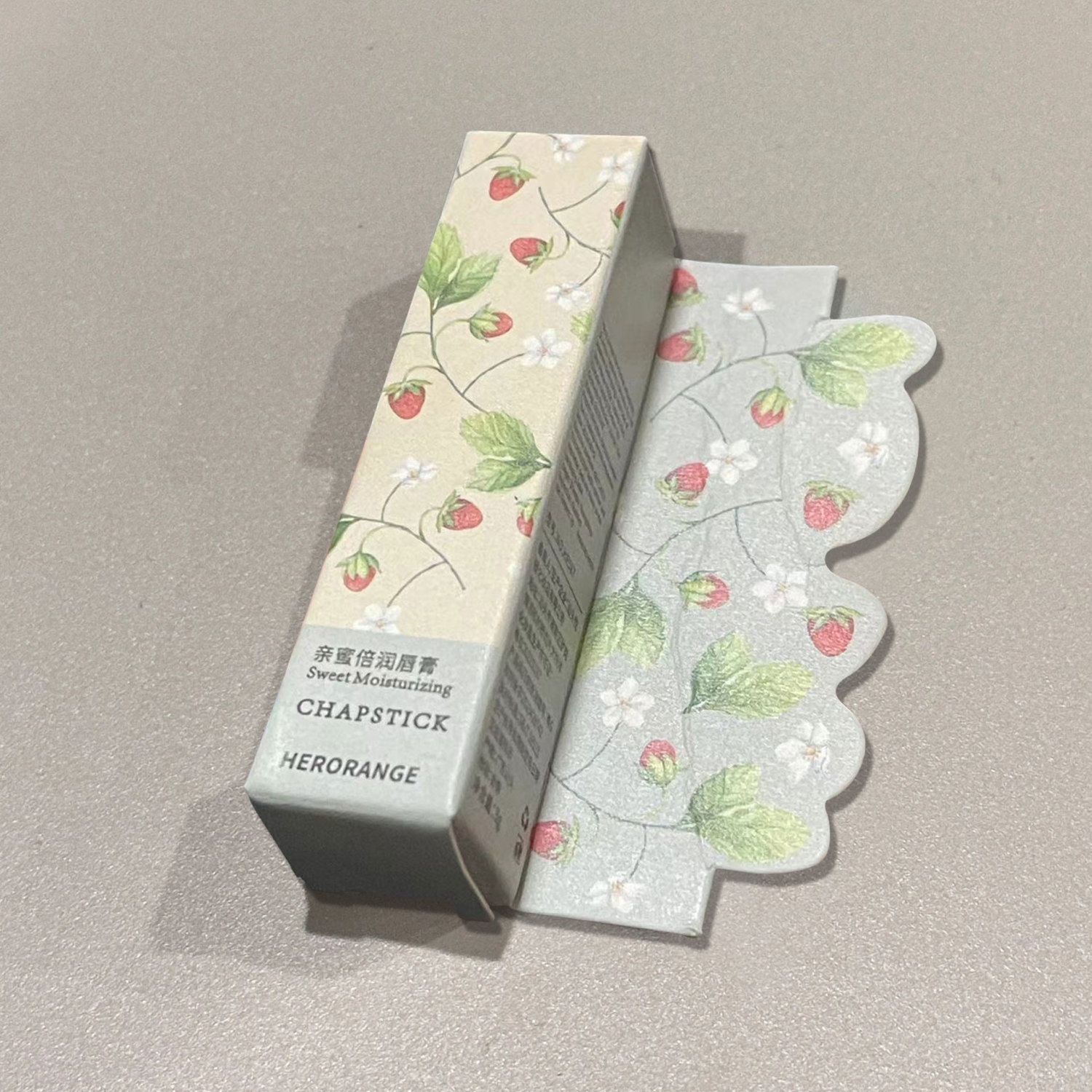 水嫩嘟嘟唇!植萃蘋果味潤唇膏護手霜防乾裂保濕滋潤口紅打底精華
