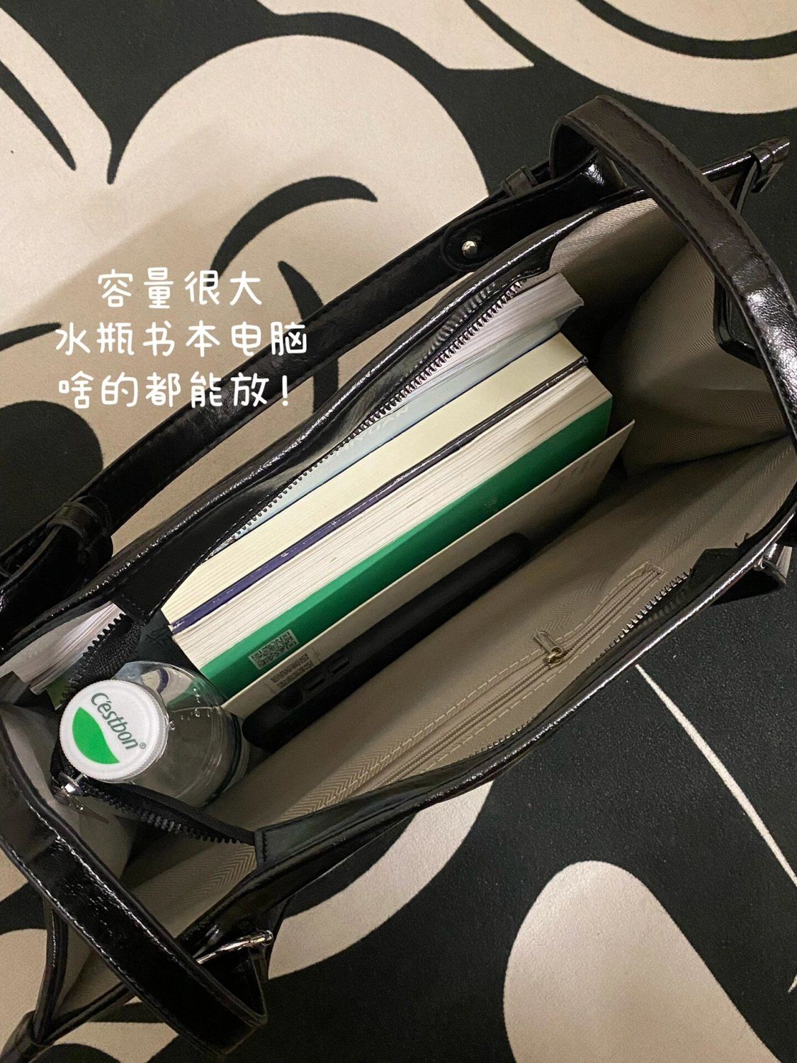 包包女2023新款大容量單肩托特包簡約筆記本電腦包學生上課通勤包