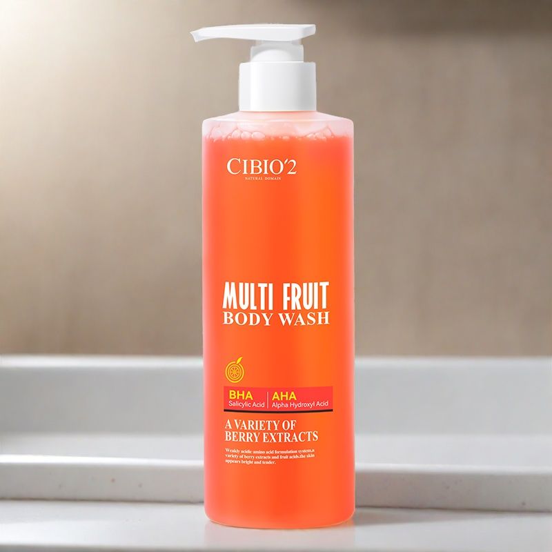 CIBIO'2浆果西柚果酸沐浴露温和洁净嫩肤控油持久留香正品