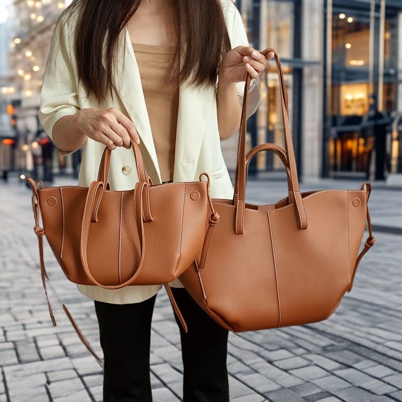 French High Beauty 2024 New Fashionable Tote Premium Handheld Large Capacity Single Shoulder Underarm Women's Bag_voghion.com