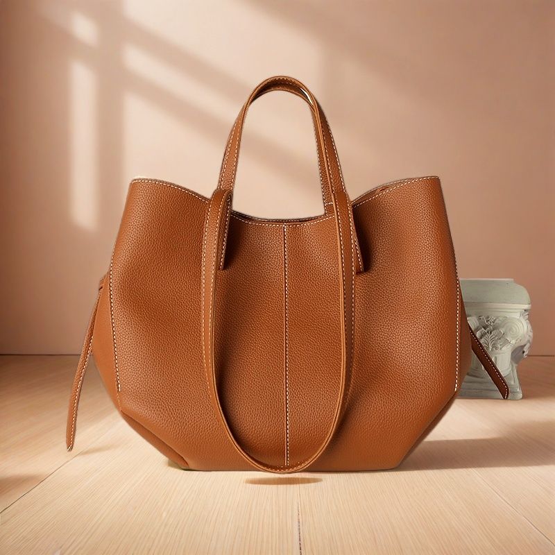 French High Beauty 2024 New Fashionable Tote Premium Handheld Large Capacity Single Shoulder Underarm Women's Bag_voghion.com