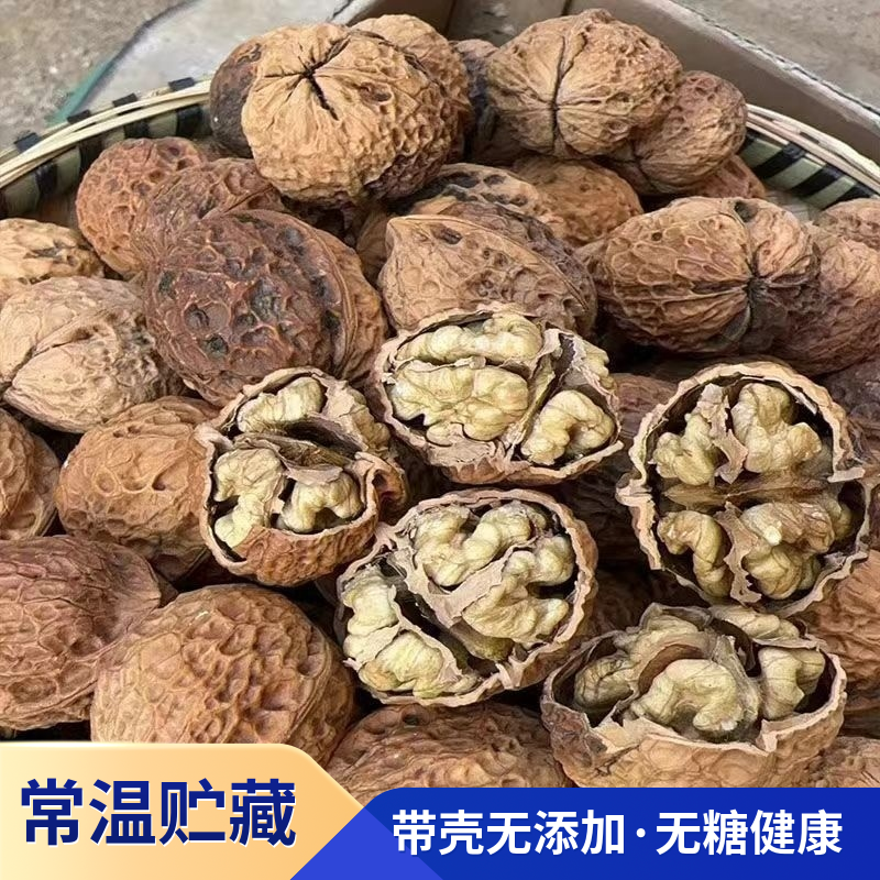 云南新货散装薄皮核桃孕妇儿童零食坚果薄壳云南核桃薄皮核桃皮薄 图片 3
