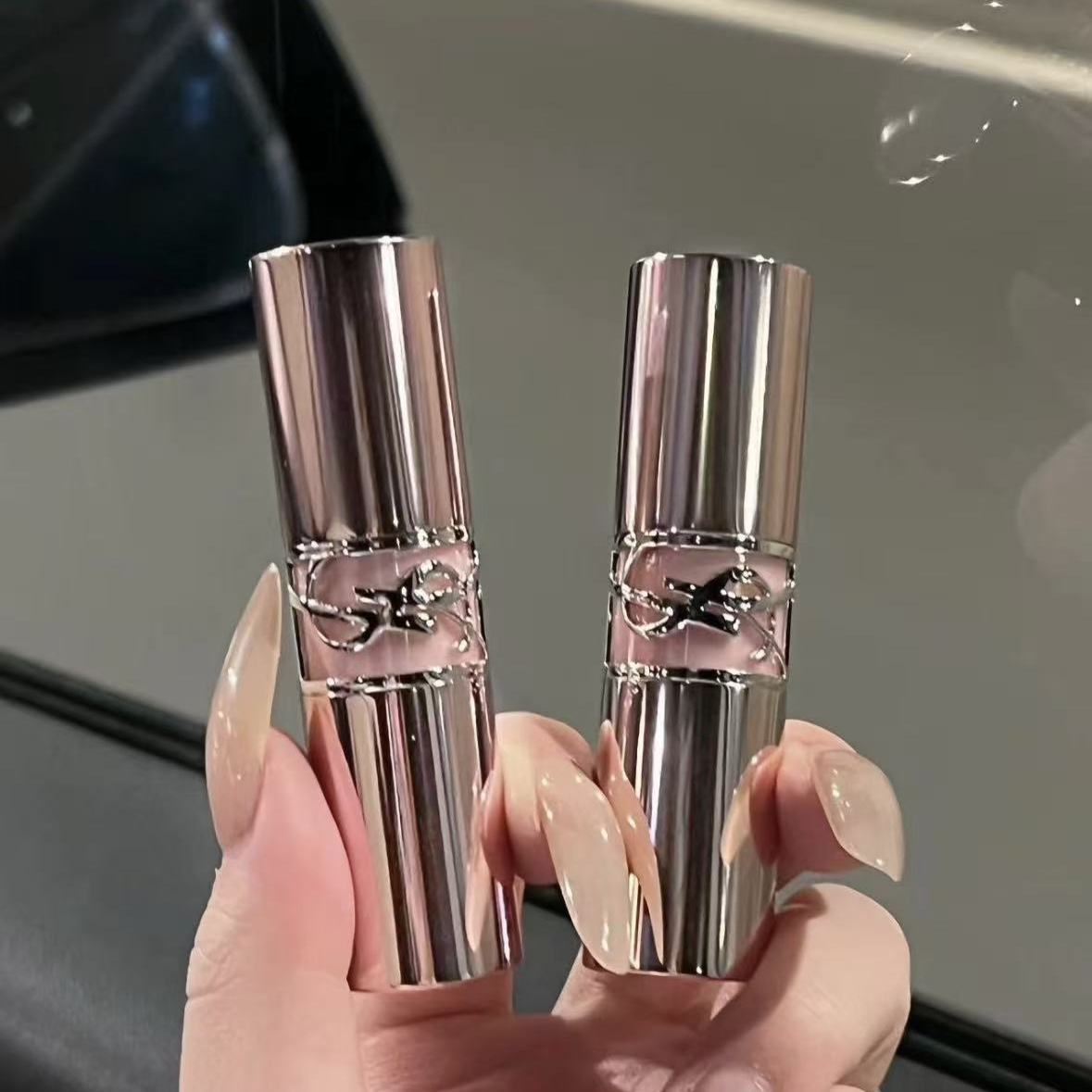 YSL圣罗兰粉管滋润唇膏口红7b 5b正品