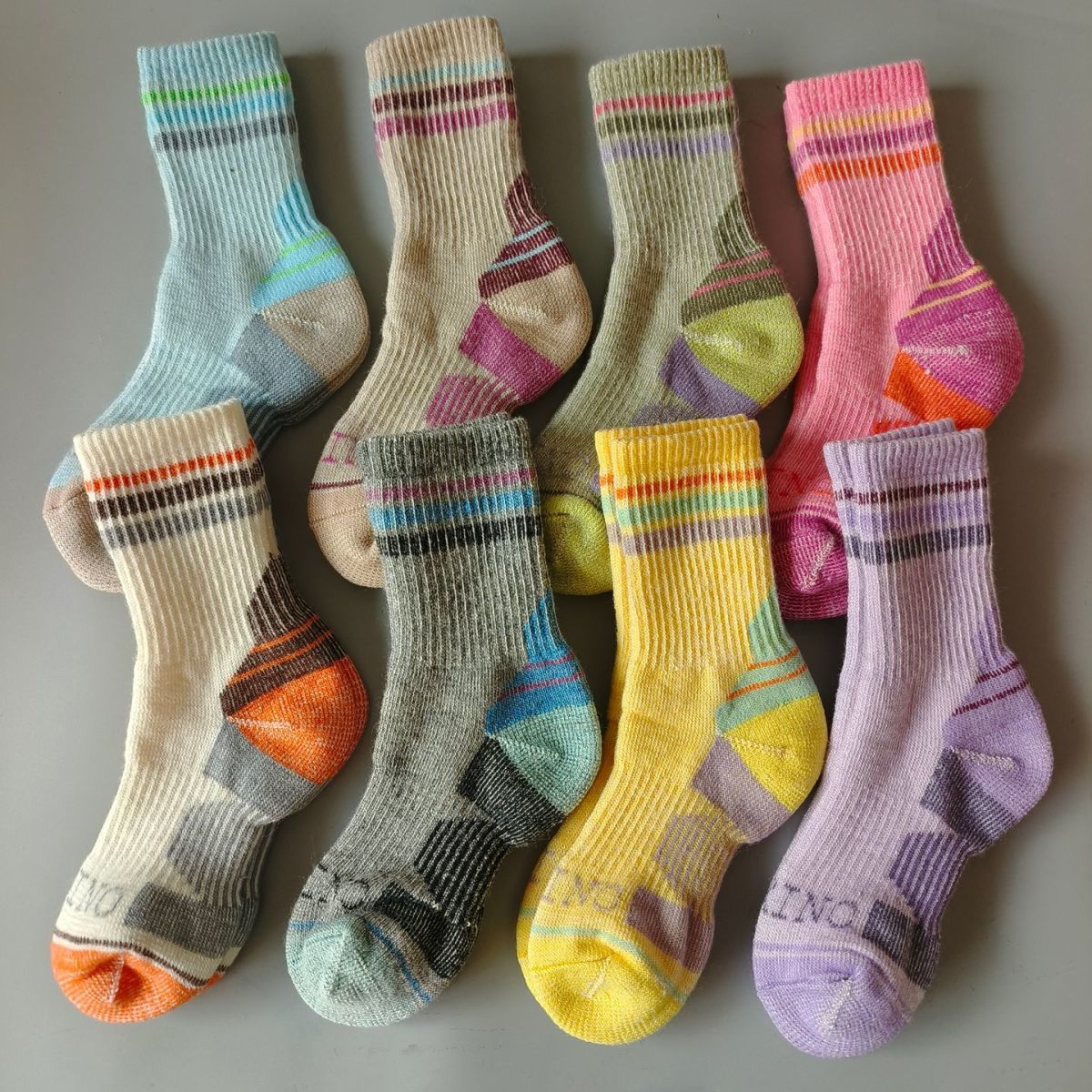 Merino Wool Ski Socks For Parents And Children Thickened Warm_voghion.com