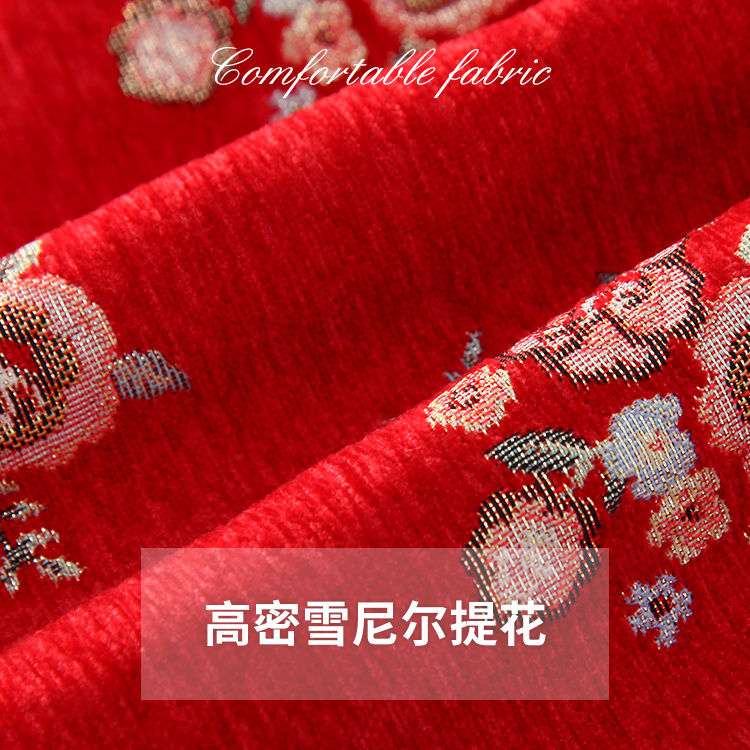 Girls Dress Girls Christmas Atmosphere Clothes Chinese Style Red New Year Princess Dress Winter Clothes Padded New Year Clothes