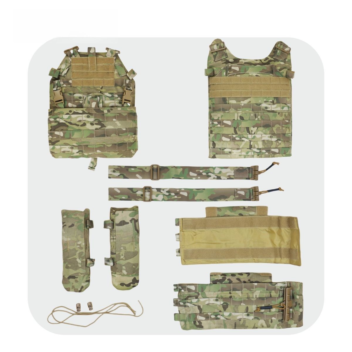 Russian SSO SHELL Tactical Vest Plate Carrier Molle Quick Release