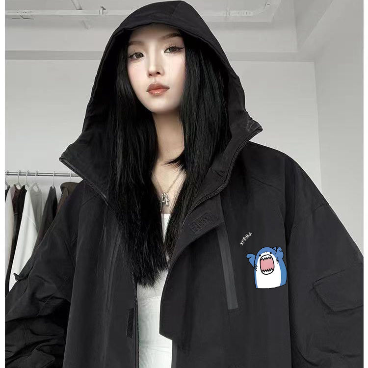 Waterproof jacket for men and women in spring and autumn, thin outdoor windproof mountaineering clothing, high-end anti-UV jacket