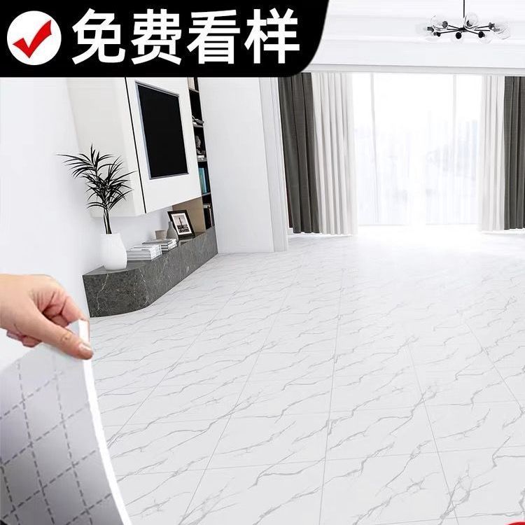 加厚耐磨地板革3.7米宽4米宽水泥地直接铺防滑地板贴胶垫pvc地垫 图片 2