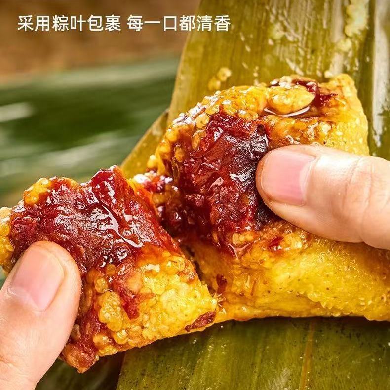 10个大黄米粽子端午节甜味正宗红豆豆沙蜜枣多口味粽子