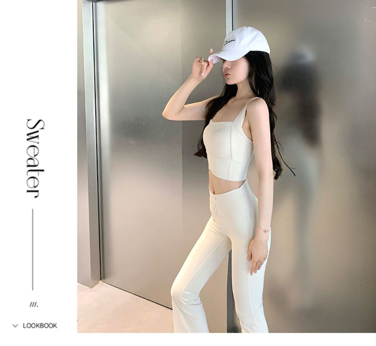 Women's Yoga Outfit High Waisted Flared Leg Yoga Active Set_voghion.com