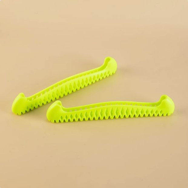 Einziehbare elastische Schlittschuhüberzüge für Eiskunstlauf, weiche Kufenüberzüge_voghion.com