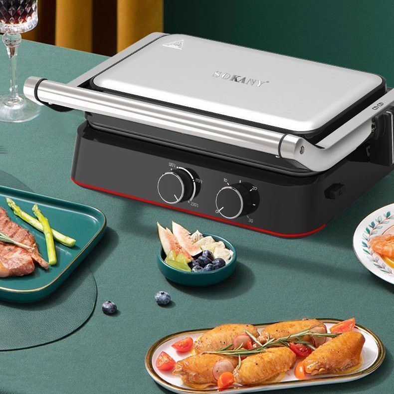 家用牛排机煎烤器华夫饼机三明治机面包二合一早餐机 GRILL MAKER