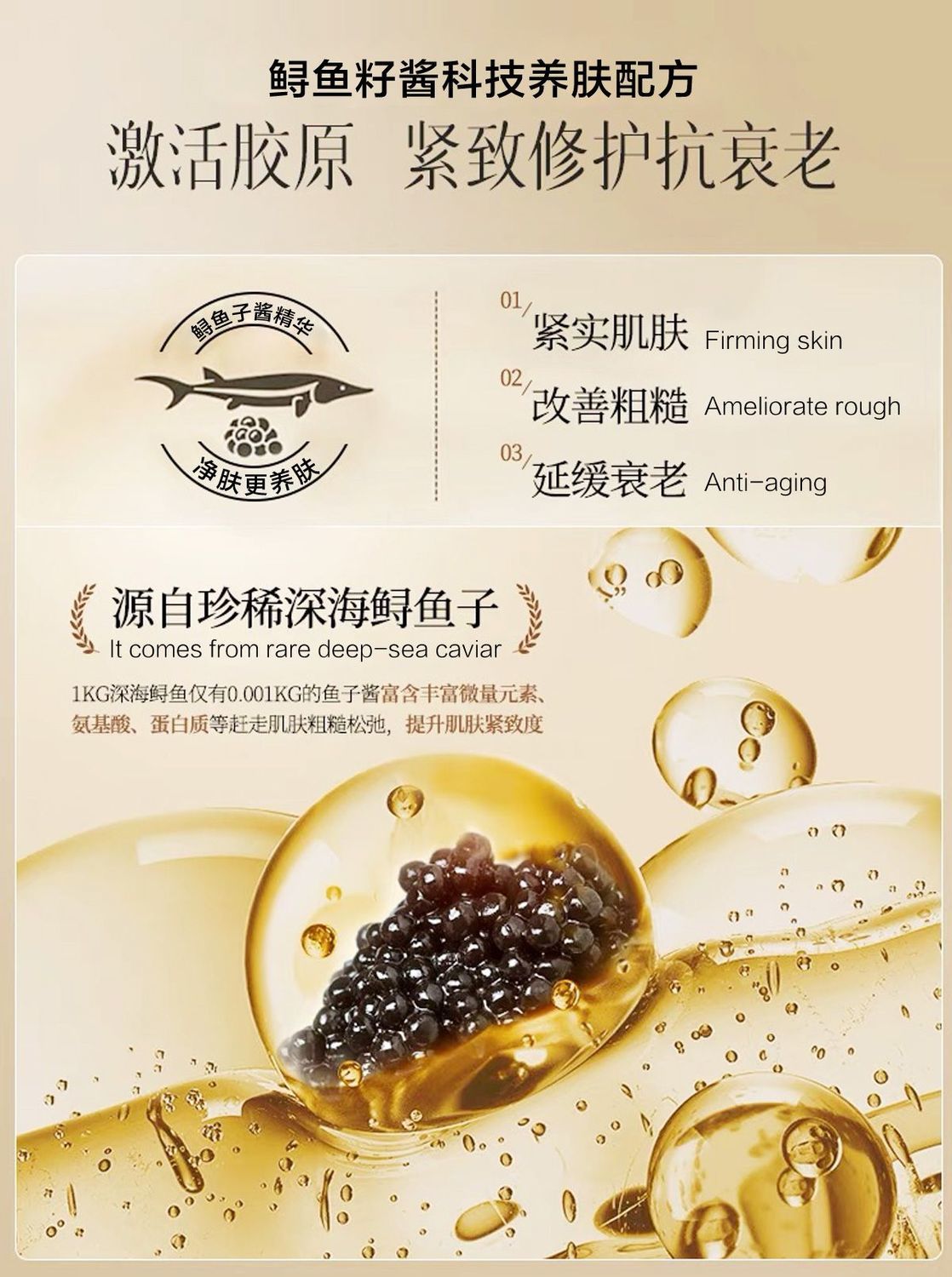 鱼子酱香氛洗发水护发素沐浴露套装去屑止痒控油蓬松持久留香正品