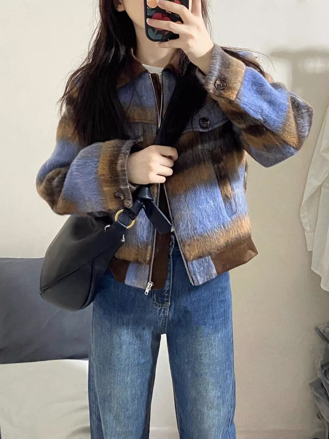 小香風外套女2023春秋新款短款獨特超好看減齡高級感洋氣炸街上衣