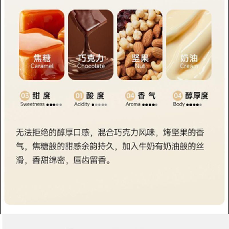 熔岩黑巧意式咖啡豆中深度烘焙咖啡馆商用美式咖啡油脂丰富印顿 图 6