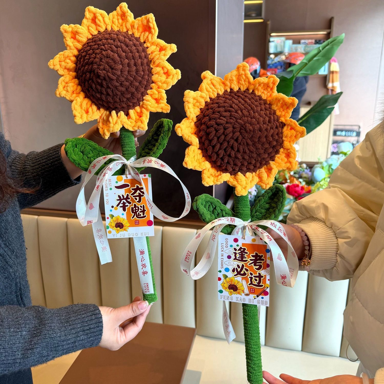 中高考送考花束超大号向日葵一举夺魁金榜题名毕业季纪念礼品礼物