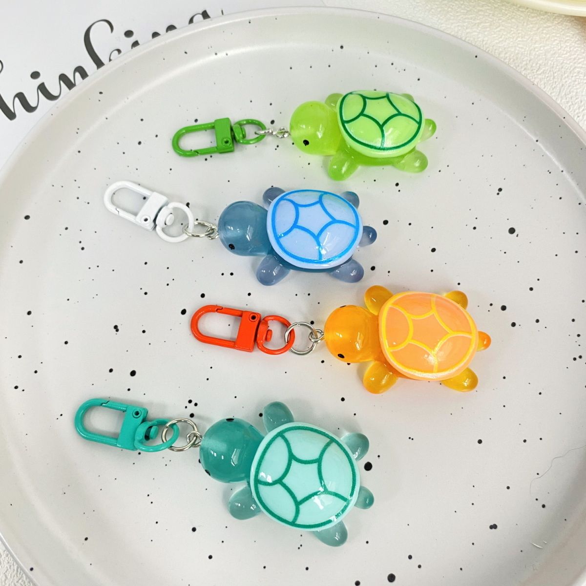 Luminous Turtle Keychain For Bags And Backpacks Sweet Gift_voghion.com