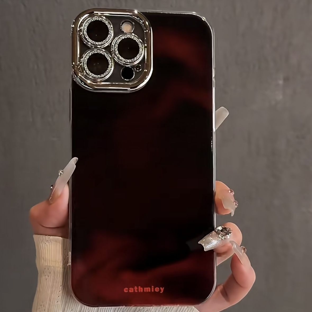 Custodia per telefono rossa 16 iPhone 15 PLUS Premium 14PRO/13PROMAX/12 Pellicola per obiettivo_voghion.com