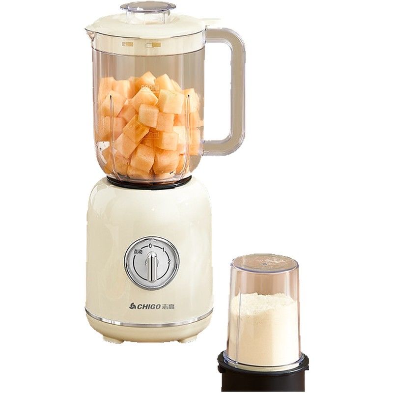 志高榨汁机家用小型全自动辅食复古家用电动辅食机老人用榨汁机